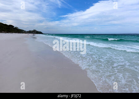 Hyams Beach à Jervis Bay, Australie. Banque D'Images