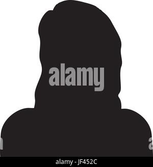 Silhouette femme Illustration de Vecteur