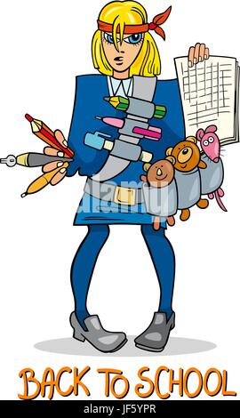 Les adolescents Les adolescents Illustration de Vecteur