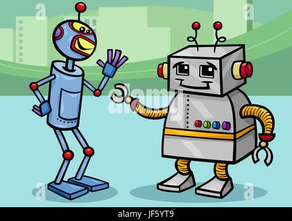 Illustration Android Illustration de Vecteur