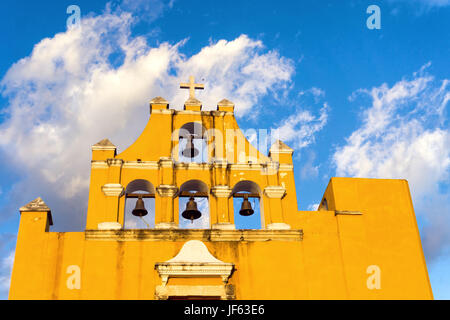 Belle Dulce Nombre de Jésus église de Campeche, Mexique Banque D'Images