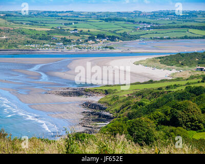 Poppit Sands, une plage près de Cardigan, dans l'ouest du pays de Galles est situé sur l'estuaire de Teifi Banque D'Images