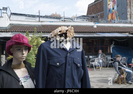 Le marché aux puces de Barras à Glasgow Banque D'Images