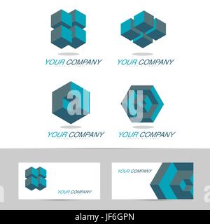 Bleu, graphique, informatique, communication, illustration, affaires, affaire, Illustration de Vecteur