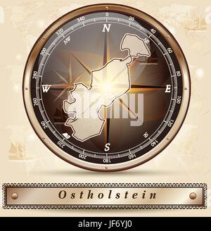 Carte, spa, minérales et médicinales, printemps, atlas, carte du monde, carte, Illustration de Vecteur