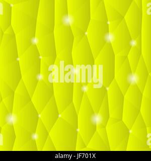Résumé Arrière-plan polygonal jaune pour votre conception Illustration de Vecteur