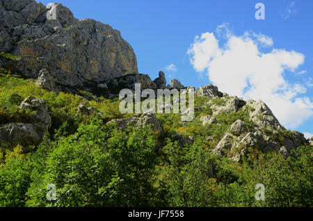 Paysage, canyon, montagnes, Italy, Europe Banque D'Images