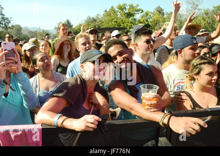 Arroyo seco atmosphère week-end juin 25,2017 brookside golf course Pasadena, Californie Banque D'Images