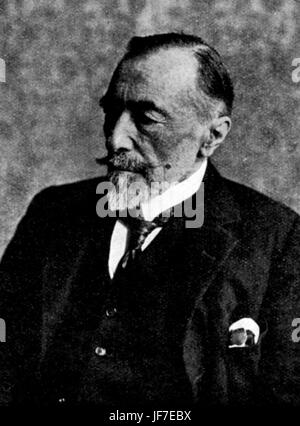 Joseph Conrad - portrait de l'écrivain anglais / Polonais. JC (né Józef Teodor Konrad Korzeniowski) : 3 décembre 1857 - 3 août 1924. Banque D'Images