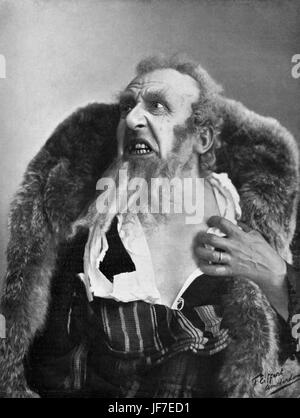 Louis Bouwmeester dans le rôle de Shylock dans William Shakespeare, marchand de Venise LB : l'acteur néerlandais, 5 septembre 1842 - 28 avril 1925 Banque D'Images