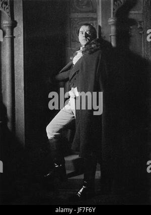 'Jane Eyre' avec Reginald Tate que Mr Rochester de Cyril Phillips 's production au Queen's Theatre, Londres, 1936. D'après le roman de Charlotte Bronte. RT, acteur anglais, 13 décembre 1896 - 23 août 1955. Banque D'Images