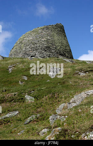 Dun Carloway Broch, Isle Of Lewis, Hébrides extérieures, en Écosse Banque D'Images