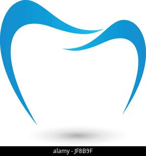 Dent dent,logo,dentiste dentisterie, Illustration de Vecteur
