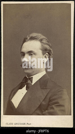 Portrett av komponist og dirigent Johan Svendsen (1840-1911) o 34133117716 Banque D'Images