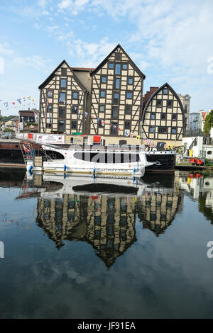 Vues générales de la ville polonaise de Bydgoszcz en Pologne où le monde de l'IAAF 2016 U20 Championnats. Banque D'Images
