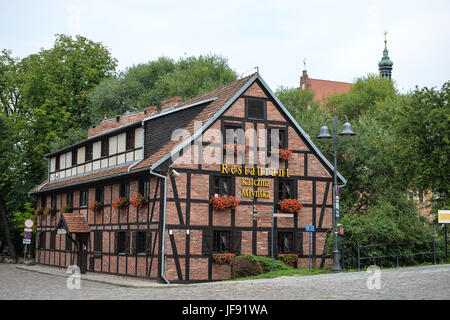 Vues générales de la ville polonaise de Bydgoszcz en Pologne où le monde de l'IAAF 2016 U20 Championnats. Banque D'Images