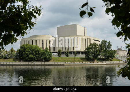 Vues générales de la ville polonaise de Bydgoszcz en Pologne où le monde de l'IAAF 2016 U20 Championnats. Banque D'Images