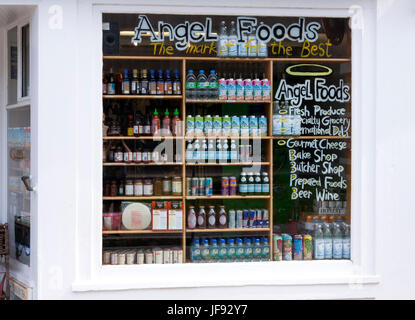 Angel Foods Market à Provincetown, Massachusetts. Parution de la propriété. Banque D'Images