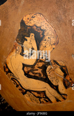 Vase grec antique, Banque D'Images