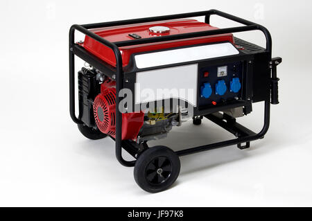 Générateur électrique portable isolé Banque D'Images