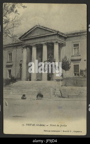 Privas (Ardèche) - Palais de Justice o 33729505674 Banque D'Images