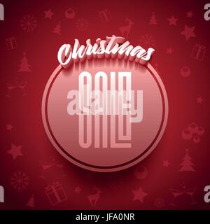 Vœux de Noël Illustration de Vecteur