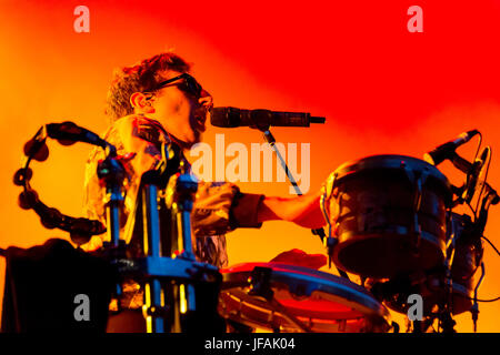 Montréal, Canada - 30 juin 2017 : Valaire performance à Jazz Festival Crédit : Marc Bruxelles/Alamy Live News Banque D'Images