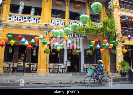 Lanternes traditionnelles à Hoi An, Vietnam Banque D'Images