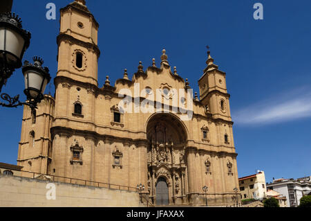 L'église Santa Maria la Mayor, la cathédrale, Alcaniz, province de Teruel, Aragon, Espagne Banque D'Images