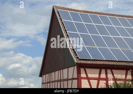 L'énergie solaire en Allemagne, Mainhardt Banque D'Images