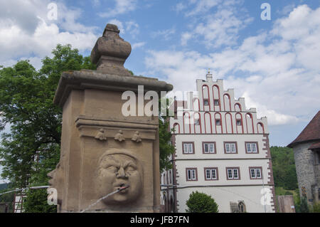 Ainsi l'eau en Allemagne, Nissaki Banque D'Images