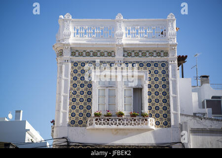 EUROPE PORTUGAL ALGARVE VIEILLE VILLE OLHAO Banque D'Images