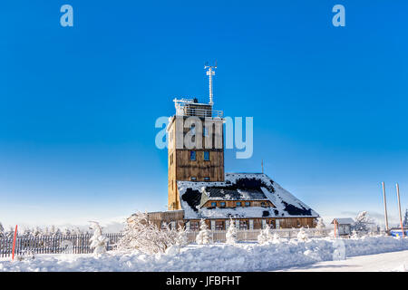 En hiver paysage Banque D'Images