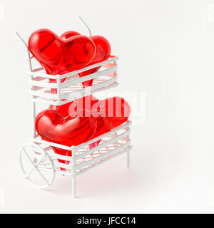 Coeur pour la vente. Banque D'Images