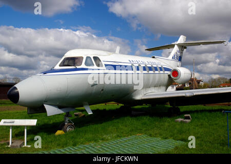 De Havilland DH125/ SRS 1,HS125 G-ARYC, à Salisbury Hall, Banque D'Images