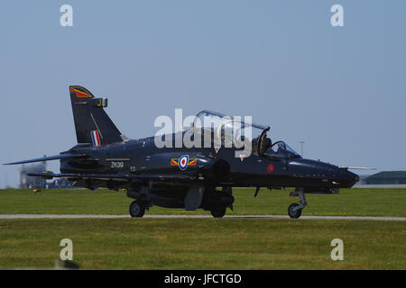 BAE Hawk T Mk 2 ZK019, RAF Anglesey, Banque D'Images