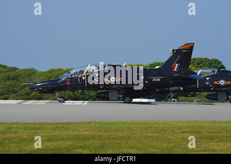 BAE Hawk T Mk 2 RAF Anglesey, Banque D'Images
