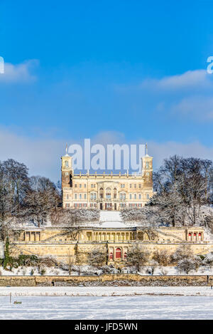 Château Albrechtsberg à Dresde Banque D'Images