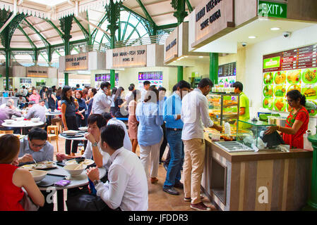 Food Hall Singapour Banque D'Images