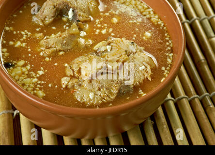 Curry de mangue poisson Banque D'Images