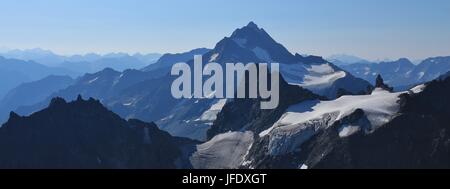 Superbe vue depuis le mont Titlis Banque D'Images