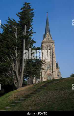 Église Notre Dame de Nahuel Huapi, Bariloche, Argentine, Amérique du Sud Banque D'Images