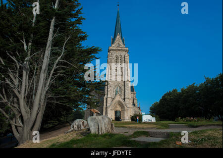 Église Notre Dame de Nahuel Huapi, Bariloche, Argentine, Amérique du Sud Banque D'Images