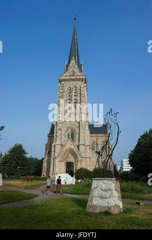 Église Notre Dame de Nahuel Huapi, Bariloche, Argentine, Amérique du Sud Banque D'Images