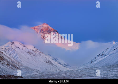 Mont Everest Banque D'Images