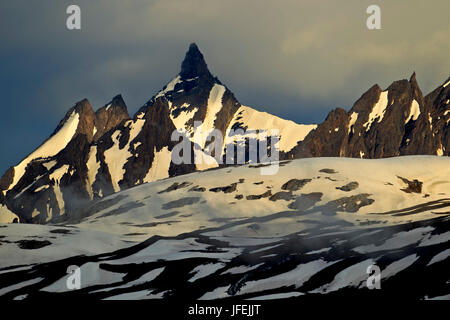 Amérique du Nord, les États-Unis, l'Alaska, Thompson Pass, Banque D'Images