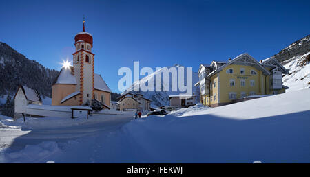 Autriche, Tyrol, Vent. Banque D'Images