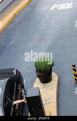 Location va du parking souterrain Banque D'Images