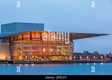 L'Opéra de Copenhague Banque D'Images