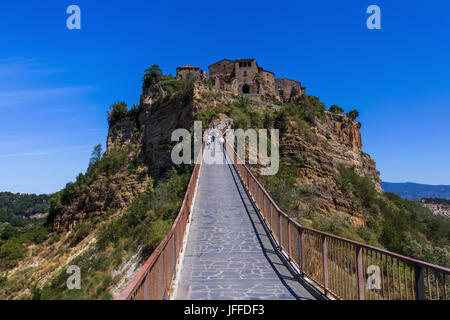 Village Civita di Bagnoregio en Italie Banque D'Images